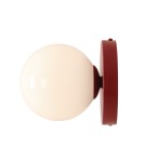 Kinkiety kule - Aldex Kinkiet BALL II RED WINE S 1 x max 10W LED (1126C15_S) - product 1