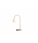 Lampy stołowe dekoracyjne - Aldex LAMPKA BIURKOWA UNA BEIGE 1 x max 10W LED (1116B17) - product 1