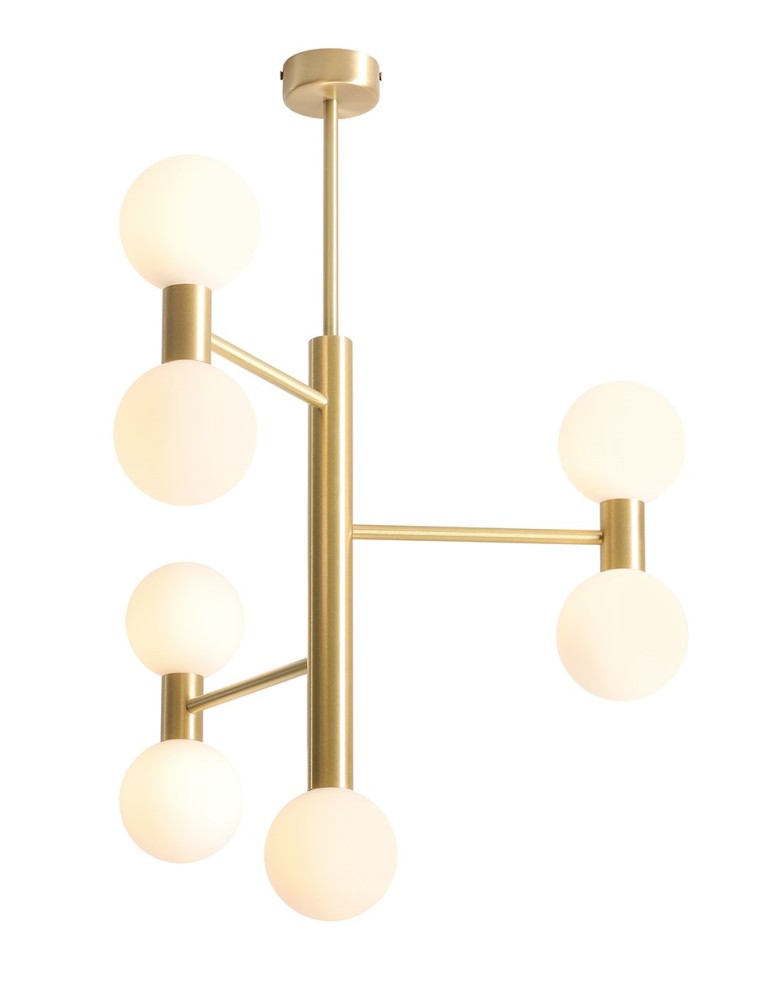 Aldex PLAFON FLARE 7 BRASS 7 x max 5W LED (1134PL_T40)