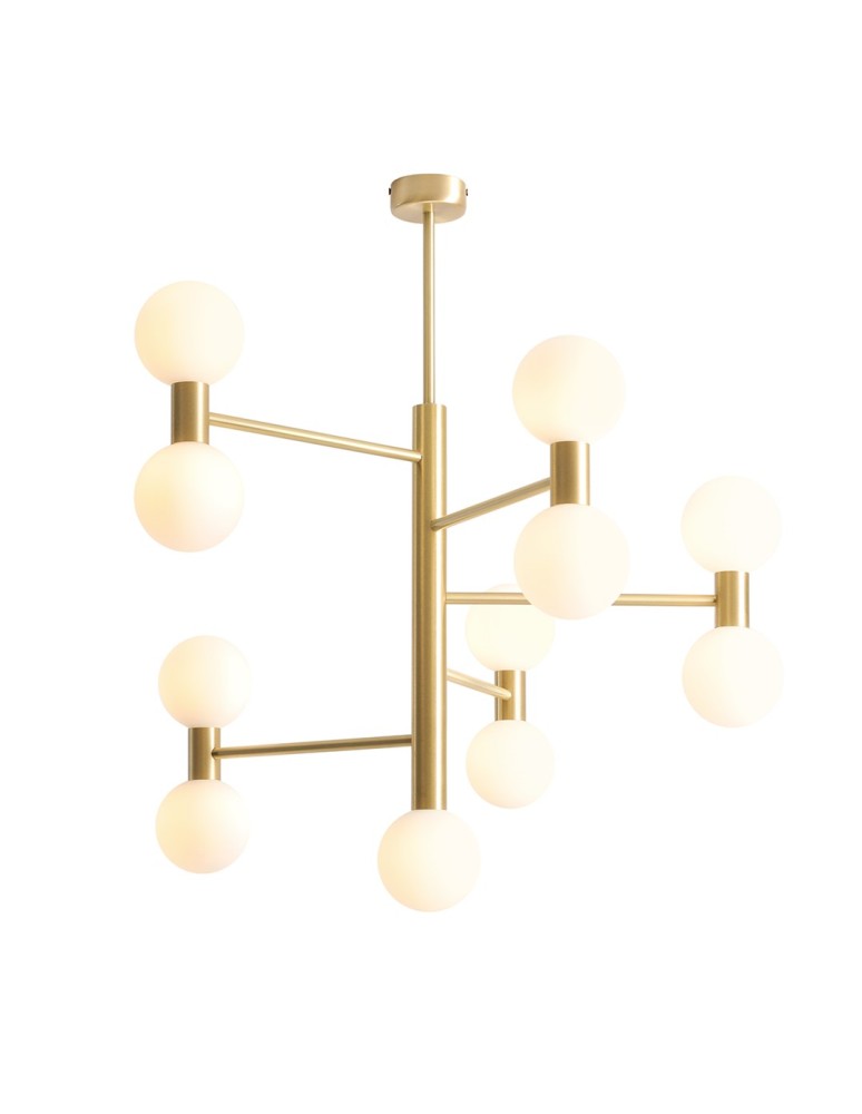 Aldex PLAFON FLARE 11 BRASS 11 x max 5W LED (1134PL_W40)