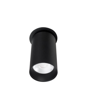 Maxlight Lampa Sufitowa Halo D Black Podtynkowa H0127