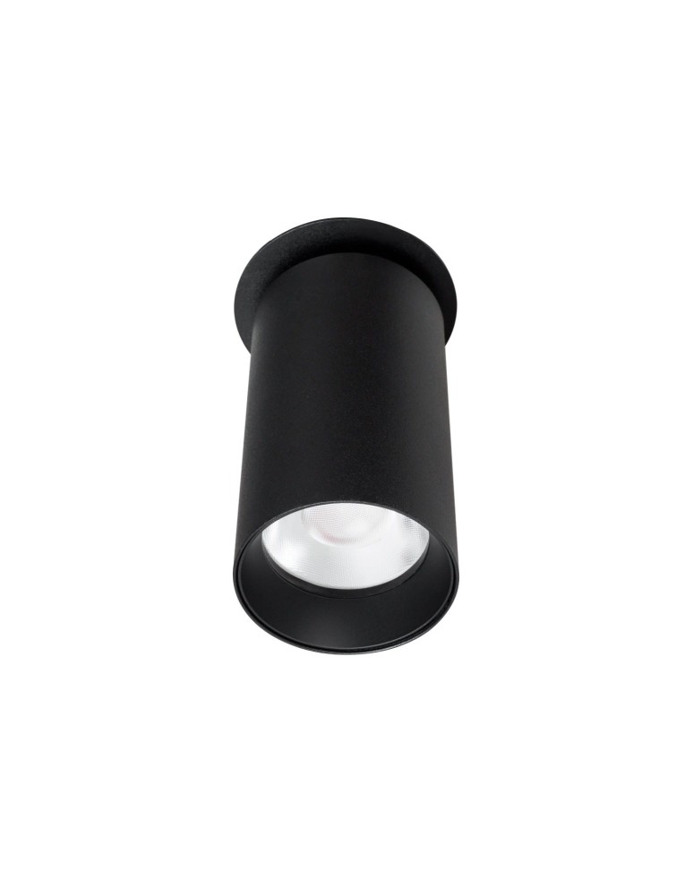 Maxlight Lampa Sufitowa Halo D Black Podtynkowa H0127 Maxlight Lampa Sufitowa Halo D Black Podtynkowa H0127