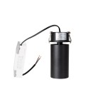 Maxlight Lampa Sufitowa Halo D Black Podtynkowa H0127 Maxlight Lampa Sufitowa Halo D Black Podtynkowa H0127