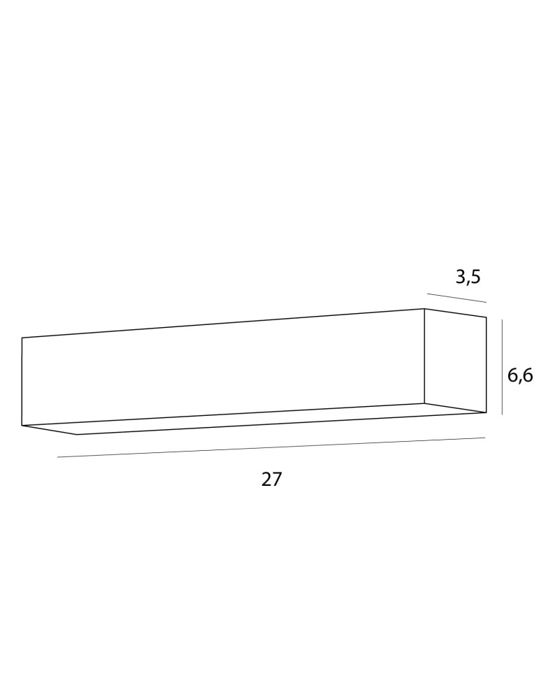 Maxlight Lampa Sufitowa X-Line 14W C0254 Maxlight Lampa Sufitowa X-Line 14W C0254