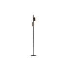 Lampy podłogowe regulowane - Azzardo VIVI Podłogowa 2 GO/BK Czarny Mat/Złoty Połysk 2xGU10 AZ5725 - product 1