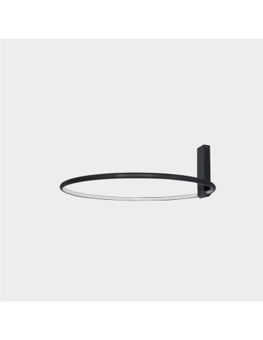 Azzardo Sufitowa Ring VINCENT 40 BK Czarny Mat 1xLED AZ6200