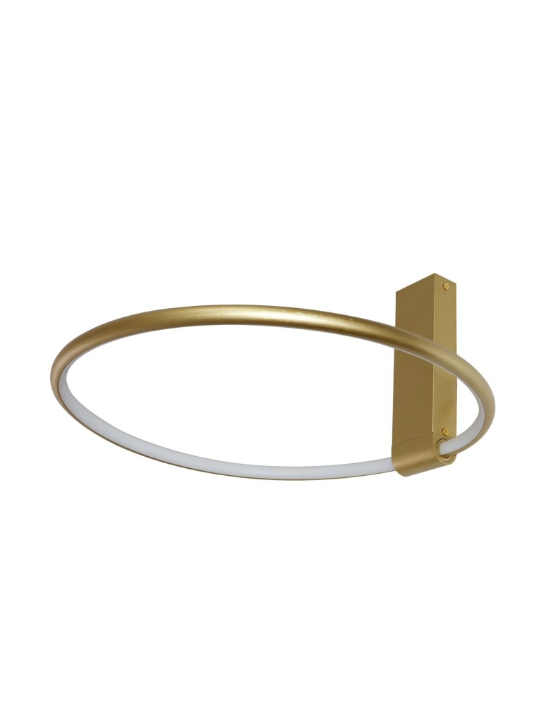 Azzardo Sufitowa Ring VINCENT 40 GO Złoty Mat 1xLED AZ6202