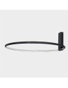 Azzardo Sufitowa Ring VINCENT 60 BK Czarny Mat 1xLED AZ6201