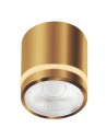 Azzardo Sufitowa Hermetyczna VICI IP44 12W CCT SWITCH GO Złoty Połysk 1xLED Przełącznik Zmiany Barwy Światła AZ6041