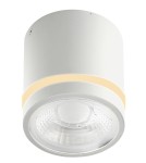 Oprawy sufitowe hermetyczne - Azzardo Sufitowa Hermetyczna VICI IP44 12W CCT SWITCH WH Biały 1xLED Przełącznik Zmiany Barwy Światła AZ6040 - product 1