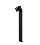 Lampy ogrodowe stojące - Azzardo SVAN SENSOR IP54 BK Czarny/Transparentny 1xGU10 Zewnętrzna Stojąca z Czujnikiem AZ5860 - product 1