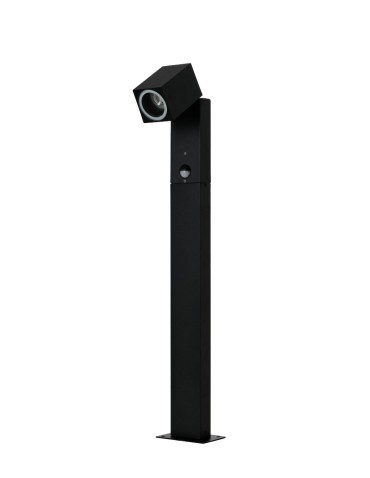 Azzardo SVAN SENSOR IP54 BK Czarny/Transparentny 1xGU10 Zewnętrzna Stojąca z Czujnikiem AZ5860