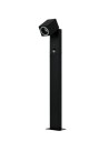 Azzardo SVAN SENSOR IP54 BK Czarny/Transparentny 1xGU10 Zewnętrzna Stojąca z Czujnikiem AZ5860