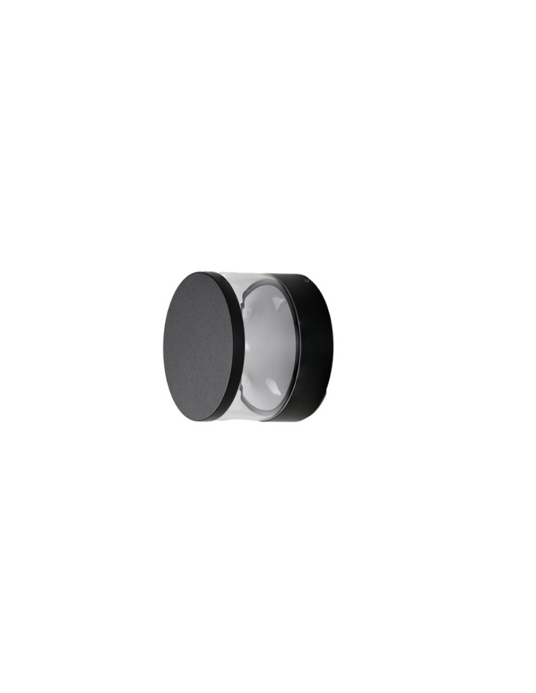 Azzardo SILL WALL IP54 3000K BK Czarny/Transparentny/Biały 1xLED Kinkiet Zewnętrzny AZ5845