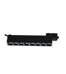 Lampy do szynoprzewodów 3 fazowych - Azzardo SPACE TRACK 3LINE 16W CCT SWITCH BK Czarny Mat 1xLED Reflektor do Szyny 3F Trójfazowej Przełącznik Zmiany Barwy AZ6056 - product 1