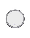 Azzardo SERGIO MIRROR 60 HEATED CCT SWITCH BK Czarny Mat/Biały Lustro Łazienkowe Podgrzewane Zmienna Barwa Św. AZ5819