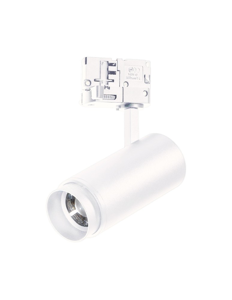 Azzardo PIXEL TRACK 3LINE CCT SWITCH WH Biały 1xLED Reflektor z Regulowaną Wiązką Światła Zmienna Barwa Światła AZ6045 Azzardo PIXEL TRACK 3LINE CCT SWITCH WH Biały 1xLED Reflektor z Regulowaną Wiązką Światła Zmienna Barwa Światła AZ6045