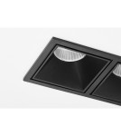 Azzardo OKOS 2 20W CCT SWITCH BK Czarny Mat/Transparentny 1xLED Przełącznik Zmiany Barwy Światła AZ5995 Azzardo OKOS 2 20W CCT SWITCH BK Czarny Mat/Transparentny 1xLED Przełącznik Zmiany Barwy Światła AZ5995