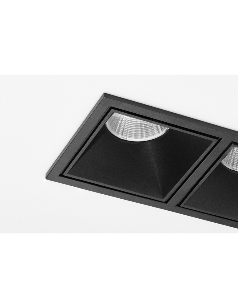 Azzardo OKOS 2 20W CCT SWITCH BK Czarny Mat/Transparentny 1xLED Przełącznik Zmiany Barwy Światła AZ5995 Azzardo OKOS 2 20W CCT SWITCH BK Czarny Mat/Transparentny 1xLED Przełącznik Zmiany Barwy Światła AZ5995