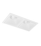 Azzardo OKOS 2 20W CCT SWITCH WH Biały/Transparentny 1xLED Przełącznik Zmiany Barwy Światła AZ5996 Azzardo OKOS 2 20W CCT SWITCH WH Biały/Transparentny 1xLED Przełącznik Zmiany Barwy Światła AZ5996