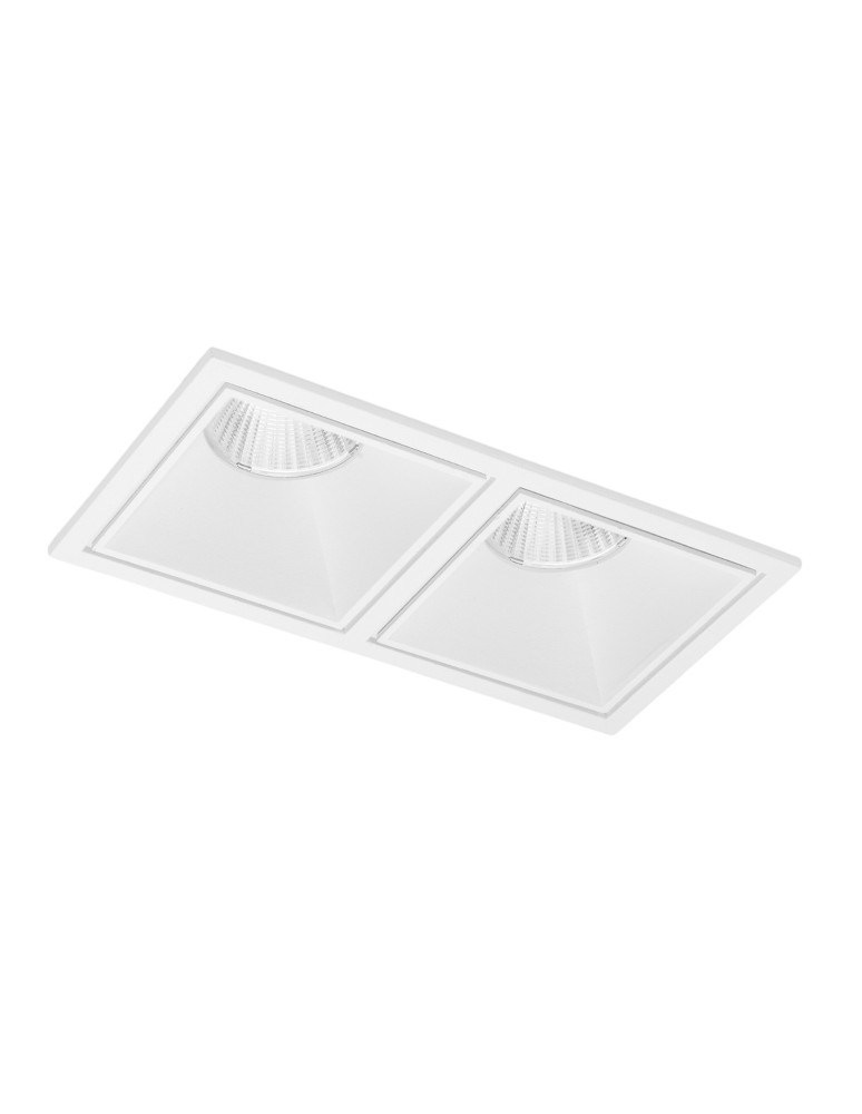 Azzardo OKOS 2 20W CCT SWITCH WH Biały/Transparentny 1xLED Przełącznik Zmiany Barwy Światła AZ5996 Azzardo OKOS 2 20W CCT SWITCH WH Biały/Transparentny 1xLED Przełącznik Zmiany Barwy Światła AZ5996