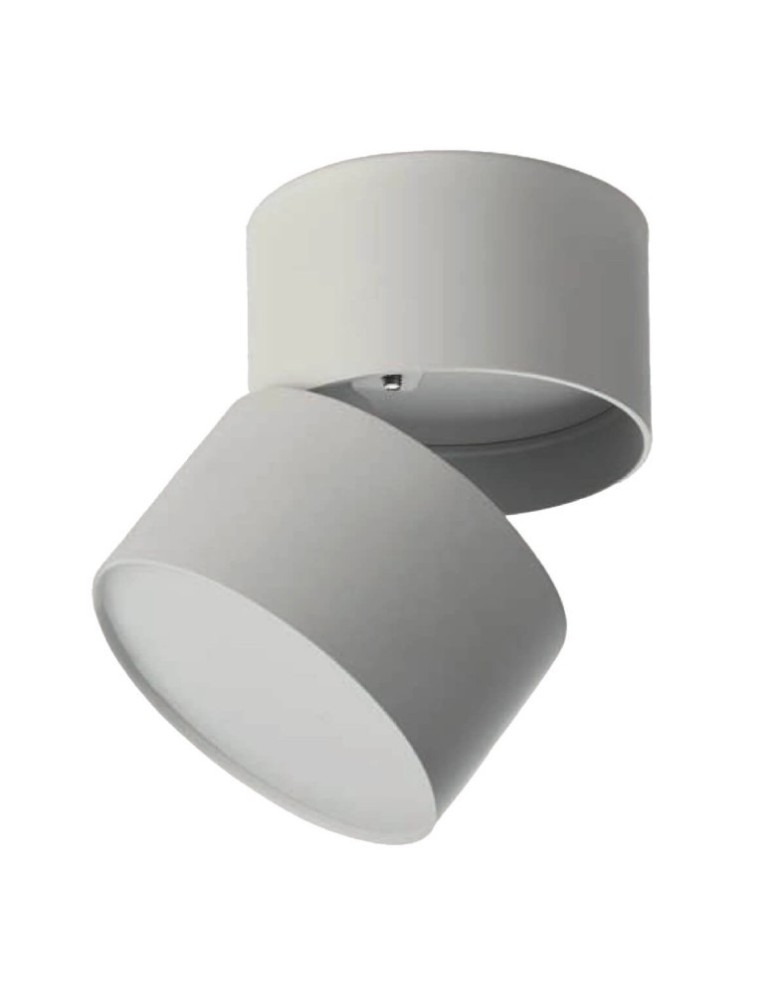 Azzardo MONA 10W CCT SWITCH WH Biały 1xLED Natynkowa Wychylna Przełącznik Zmiany Barwy Światła AZ6036