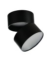 Azzardo MONA 15W CCT SWITCH BK Czarny Mat 1xLED Natynkowa Wychylna Przełącznik Zmiany Barwy Światła AZ6037