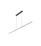 Lampy wiszące nad wyspę - Azzardo MARLENE 120 3000K BK Czarny Mat 1xLED Wisząca nad Wyspę Biurko AZ6097 - product 1