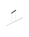 Azzardo MARLENE 120 3000K BK Czarny Mat 1xLED Wisząca nad Wyspę Biurko AZ6097