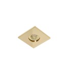Lampy podtynkowe hermetyczne - Azzardo KANT S IP44 GO Złoty 1xGU10 Wpuszczana Hermetyczna Kwadratowa AZ6051 - product 1