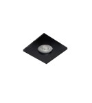 Lampy podtynkowe hermetyczne - Azzardo KANT S IP44 BK Czarny Mat 1xGU10 Wpuszczana Hermetyczna Kwadratowa AZ6049 - product 1