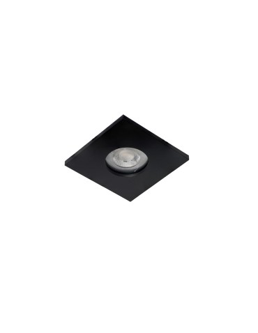 Azzardo KANT S IP44 BK Czarny Mat 1xGU10 Wpuszczana Hermetyczna Kwadratowa AZ6049
