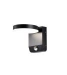 Lampy zewnętrzne z czujnikiem ruchu - Azzardo IVER IP54 SENSOR 3000K DGR Szary Ciemny 1xLED Kinkiet Zewnętrzny z Czujnikiem Ruchu AZ5701 - product 1