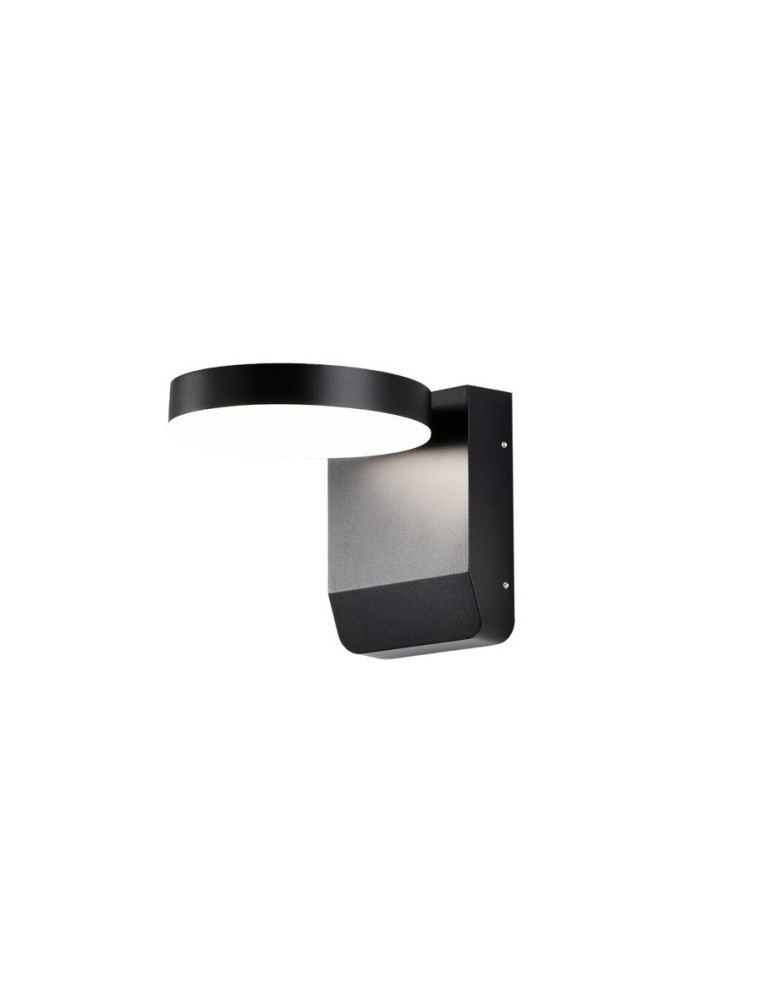 Azzardo IVER IP54 3000K DGR Szary Ciemny 1xLED Kinkiet Zewnętrzny AZ5703