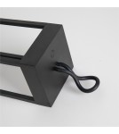 Lampy ogrodowe przenośne - Azzardo HEDDA IP54 BK Czarny Mat 1xLED Zewnętrzna Przenośna Ładowana USB Ściemniana AZ5700 - product 2