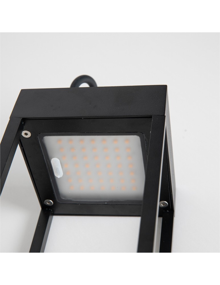 Azzardo HEDDA IP54 BK Czarny Mat 1xLED Zewnętrzna Przenośna Ładowana USB Ściemniana AZ5700