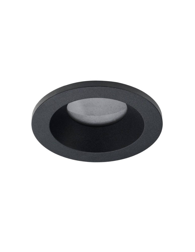 Azzardo GLARE IP 65 BK Czarny Mat 1xGU10 Podtynkowa Hermetyczna AZ6113