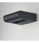 Kinkiety zewnętrzne - Azzardo FRAME WALL V.2 DGR Szary Ciemny 1xLED Zewnętrzna Ścienna AZ6322 - product 2