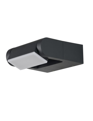 Azzardo FRAME WALL V.2 DGR Szary Ciemny 1xLED Zewnętrzna Ścienna AZ6322