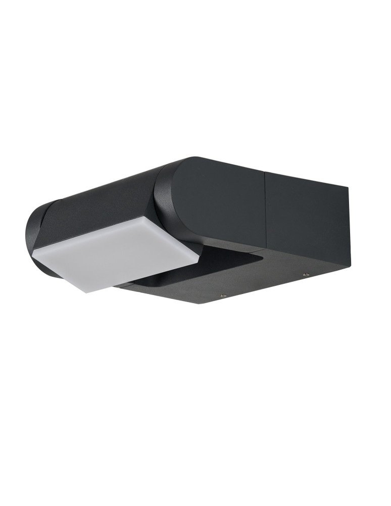 Azzardo FRAME WALL V.2 DGR Szary Ciemny 1xLED Zewnętrzna Ścienna AZ6322