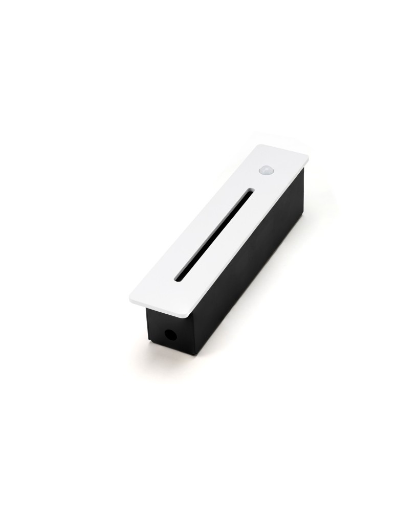 Azzardo ERIN IP54 SENSOR WH Biały 1xLED Zewnętrzna Wpuszczana w Ścianę z Czujnikiem AZ6079