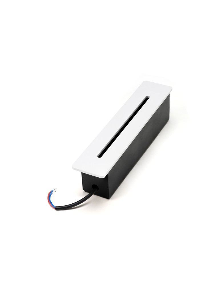 Oprawy do wbudowania w ściane - Azzardo ERIN IP54 WH Biały 1xLED Zewnętrzna Wpuszczana w Ścianę AZ6078 - product kolory-swiatla.pl 3