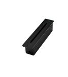 Oprawy do wbudowania w ściane - Azzardo ERIN IP54 BK Czarny Mat 1xLED Zewnętrzna Wpuszczana w Ścianę AZ6080 - product 1