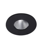 Lampy podtynkowe hermetyczne - Azzardo CLEAN R IP44 7W CCT SWITCH BK Czarny Mat/Transparentny 1xLED Podtynkowa Hermetyczna Przełącznik Zmiany Barwy AZ5986 - product 1
