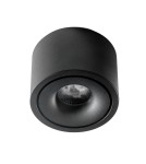 Lampy sufitowe downlighty - tuby - Azzardo COSTA TOP 12W CCT SWITCH BK Czarny Mat 1xLED Lampa Natynkowa Przełącznik Zmiany Barwy Światła AZ6033 - product 2
