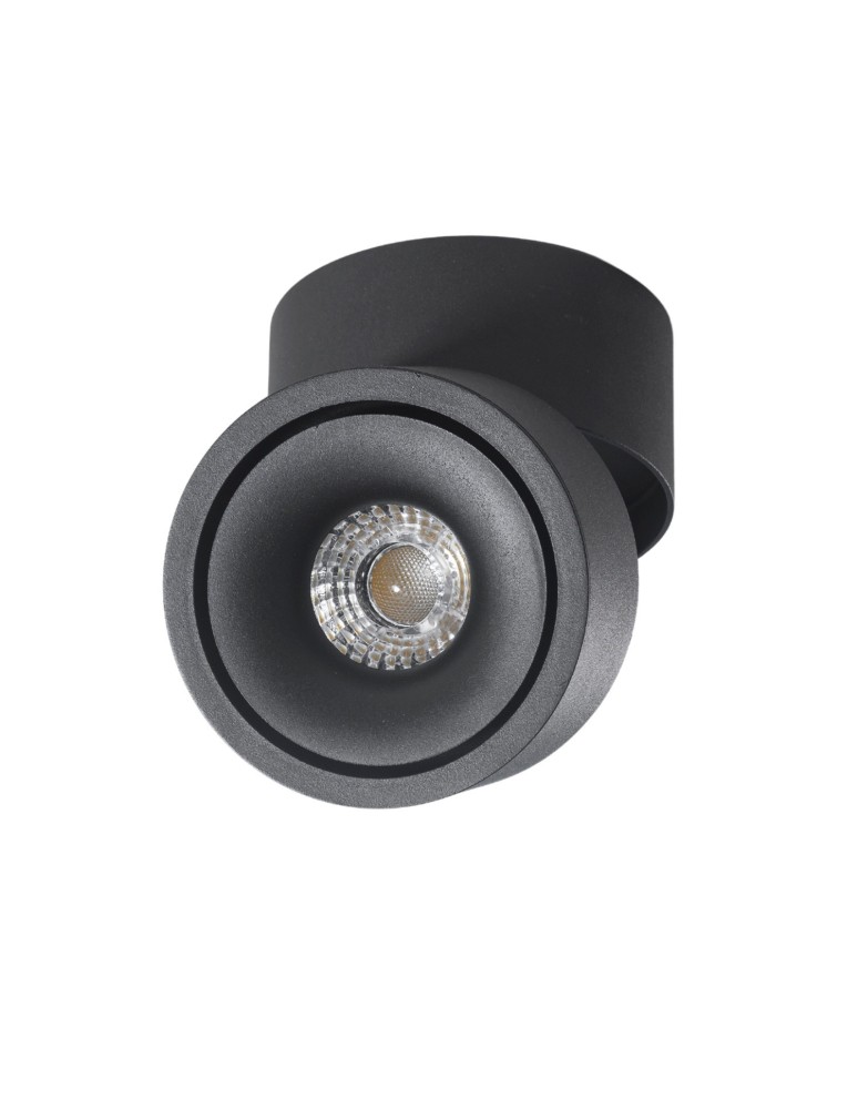 Azzardo COSTA 12W CCT SWITCH BK Czarny Mat 1xLED Lampa Natynkowa Przełącznik Zmiany Barwy Światła AZ6031 Azzardo COSTA 12W CCT SWITCH BK Czarny Mat 1xLED Lampa Natynkowa Przełącznik Zmiany Barwy Światła AZ6031