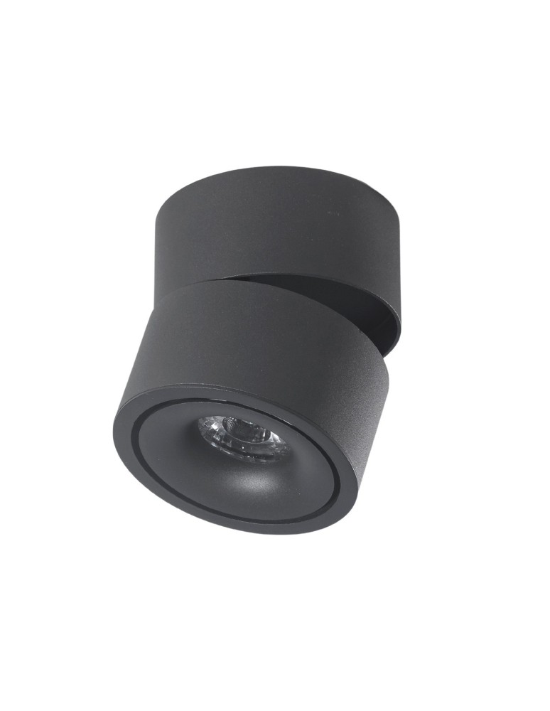 Azzardo COSTA 12W CCT SWITCH BK Czarny Mat 1xLED Lampa Natynkowa Przełącznik Zmiany Barwy Światła AZ6031 Azzardo COSTA 12W CCT SWITCH BK Czarny Mat 1xLED Lampa Natynkowa Przełącznik Zmiany Barwy Światła AZ6031