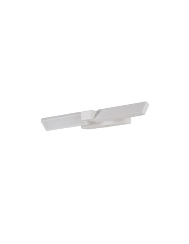 Azzardo ARNO IP44 CCT SWITCH WH Biały 2xLED Kinkiet Łazienkowy Regulowany Przełącznik Zmiany Barwy AZ5889