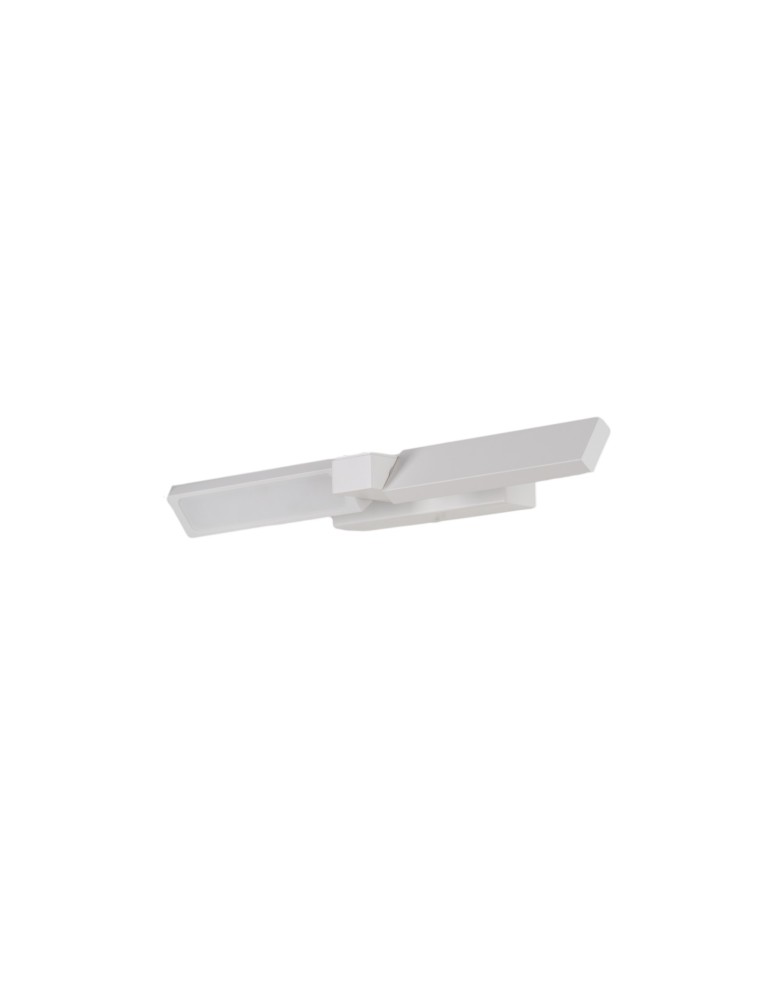 Azzardo ARNO IP44 CCT SWITCH WH Biały 2xLED Kinkiet Łazienkowy Regulowany Przełącznik Zmiany Barwy AZ5889