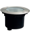 Azzardo AROS IP67 3000K ST Metal Szczotkowany/Transparentny 1xLED Dogruntowa Hermetyczna Zewnętrzna AZ5843
